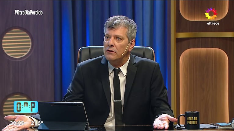 Mario Pergolini en Otro Día Perdido (Foto: captura de eltrece).