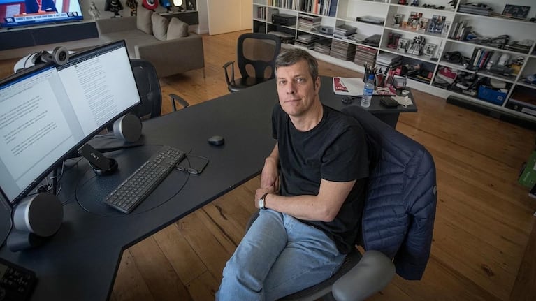 Mario Pergolini en su casa