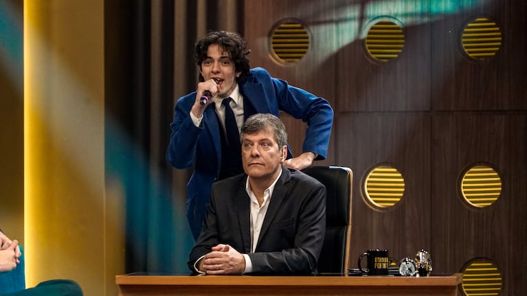 Mario Pergolini fue espectador del show Despertar de Primavera en Otro Día Perdido (Foto: Prensa).