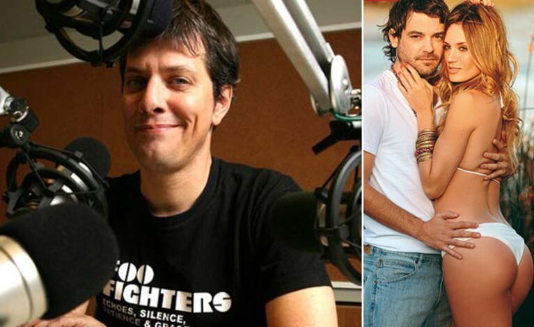 Mario Pergolini ironizó desde el Twitter de Vorterix con Peter y Paula, pero luego borró los mensajes. (Fotos: Web y Gente)