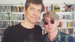 Mario Pergolini junto a el Indio Solari. Crédito: X