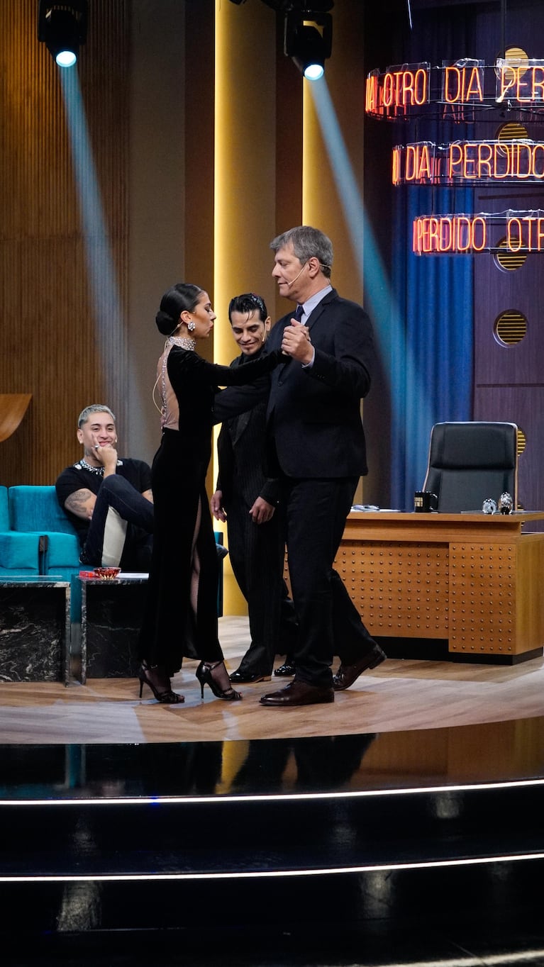 Mario Pergolini rindió homenaje al tango en Otro Día Perdido (Foto: Captura de eltrece).