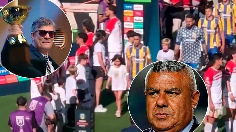 Mario Pergolini volvió a la carga contra Chiqui Tapia (Fotos: capturas eltrece)