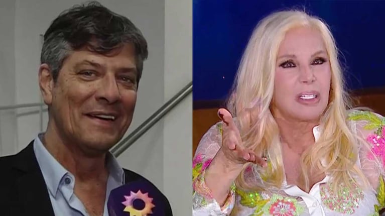 Mario Pergolini y Susana Gim&eacute;nez (Fotos: capturas eltrece y Telefe)