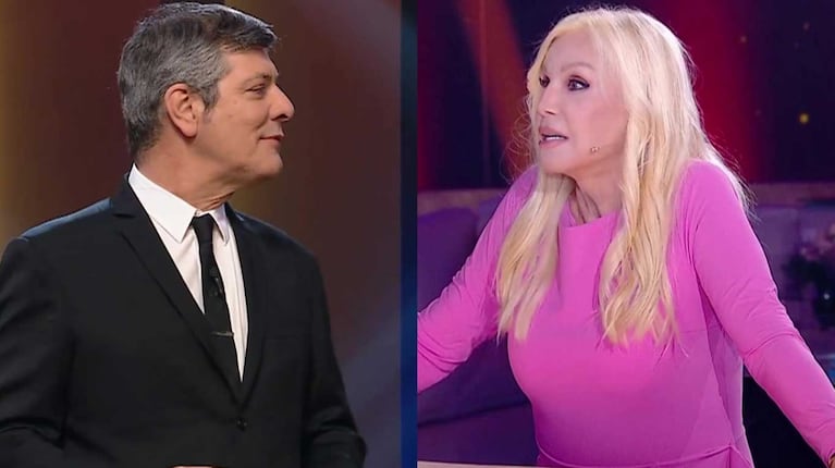 Mario Pergolini y Susana Giménez (Fotos: capturas Telefe y eltrece)