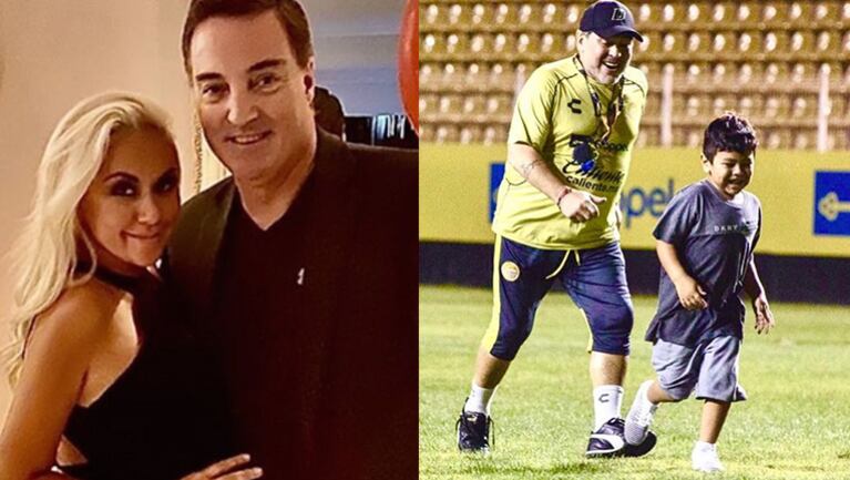 Mario y Verónica celebraron un importante paso en la sucesión del Diez.