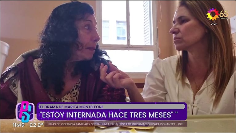 Marita Monteleone y Fernanda Iglesias.