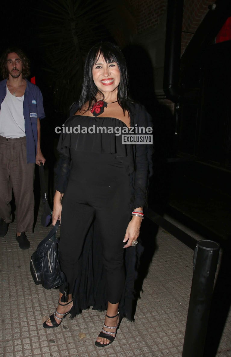 Marixa Balli en el festejo del fin de las grabaciones de Masterchef Celebrity (Foto: Movilpress).