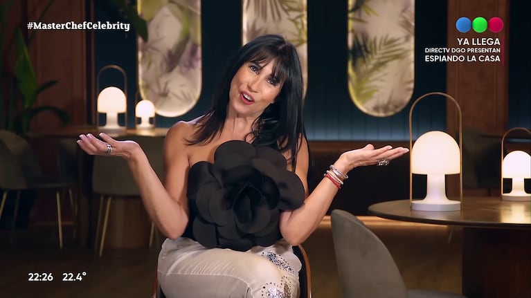 Marixa Balli quedó eliminada de Masterchef celebrity el viernes 13 de marzo del 2026 (Foto: captura de Telefé).