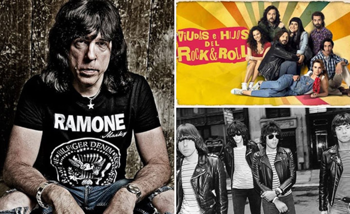 Marky Ramone y una participación especial en Viudas e Hijos del Rock & Roll. (Foto: Web)