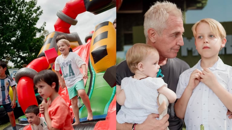 Marley celebró los 8 años de Mirko con una fiesta inspirada en un famoso videojuego. Crédito: Instagram