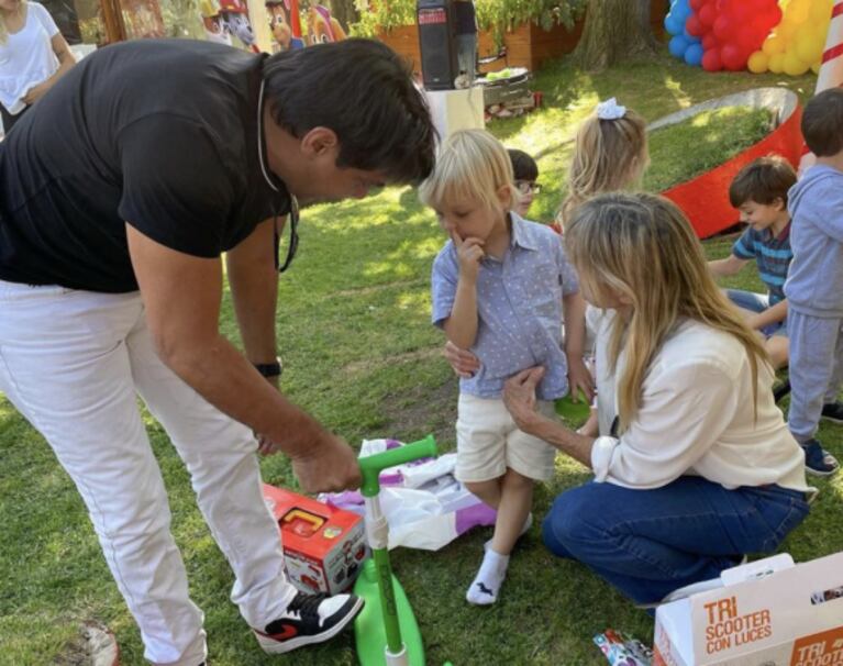 Marley celebró por adelantado los 4 años de Mirko: el divertido álbum de la súper fiesta