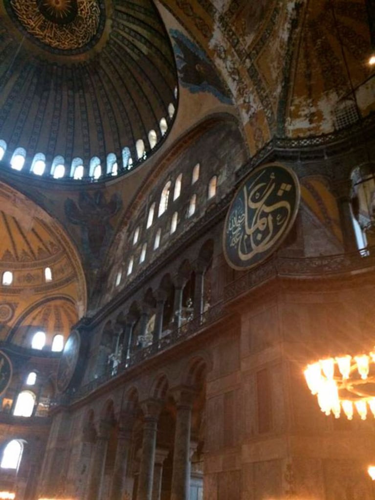 Marley compartió las imágenes de su paso por Estambul. (Foto: Twitter)