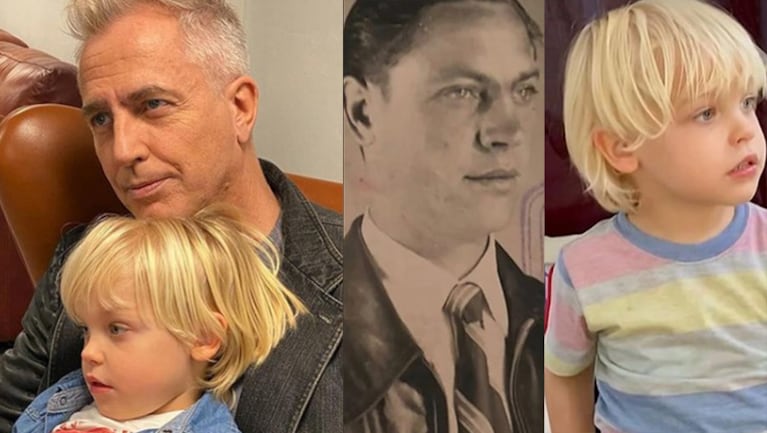 Marley compartió una foto de su papá y sorprendió el parecido con Mikro.