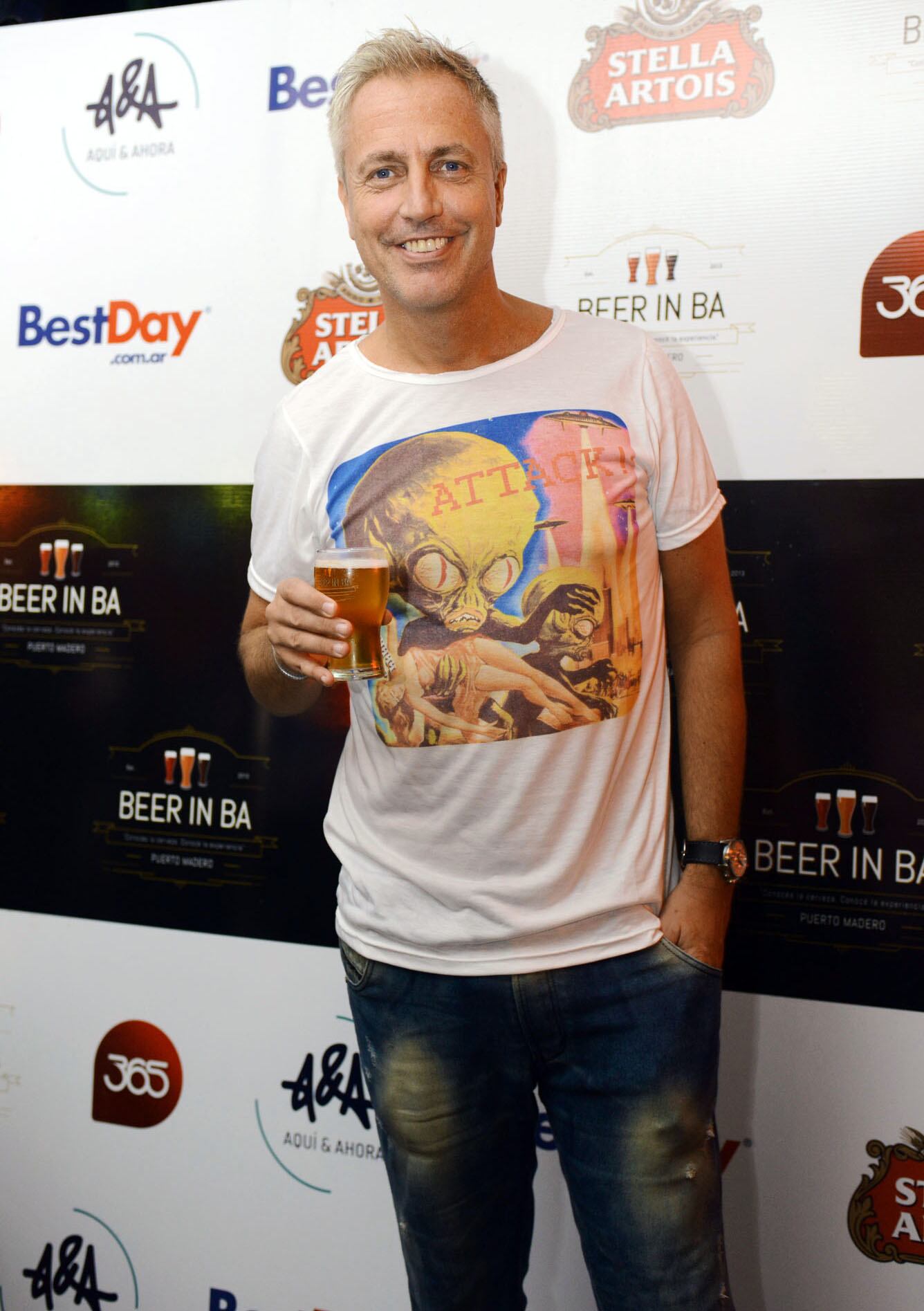 Marley en el Beer BA. (Foto: Prensa Fran Larguía)