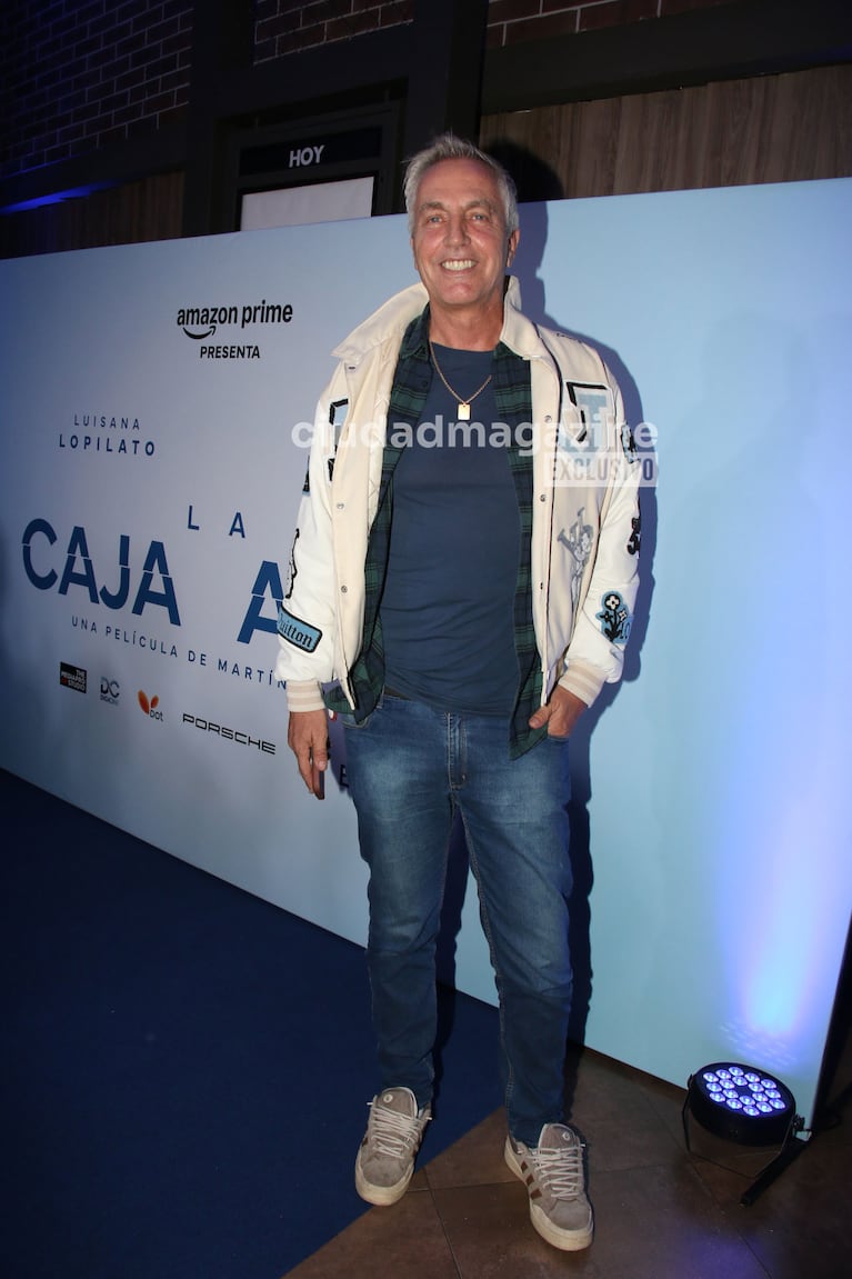 Marley en el estreno de La Caja Azul (Foto: Movilpress).