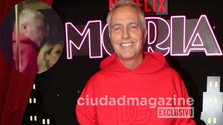 Marley en el estreno de la serie de Moria Casán (Foto: Movilpress y La Criti).