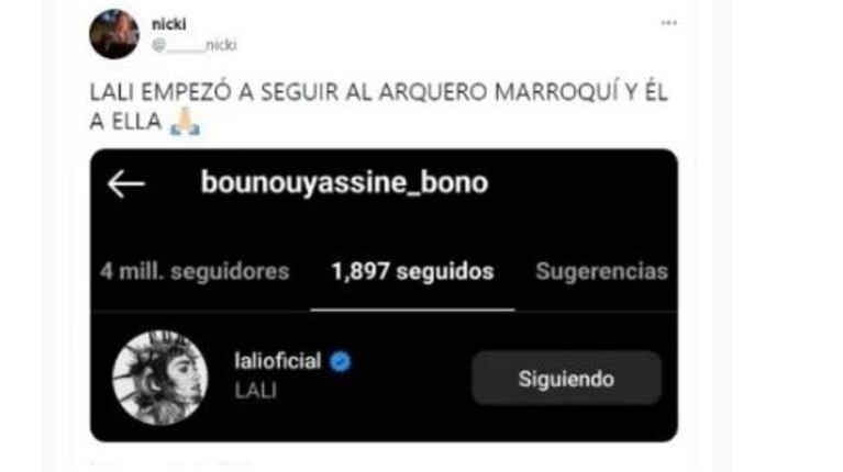 Marley hizo poner colorada a Lali Espósito tras preguntarle por el arquero de Marruecos después de que comenzaran a seguirse en redes