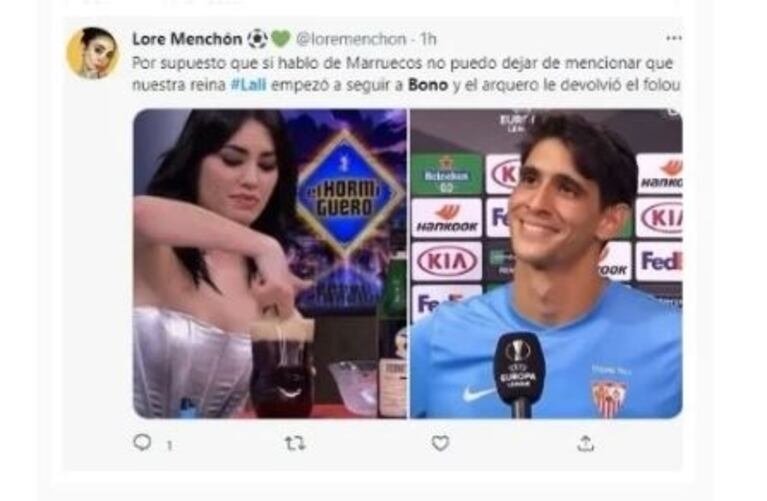 Marley hizo poner colorada a Lali Espósito tras preguntarle por el arquero de Marruecos después de que comenzaran a seguirse en redes