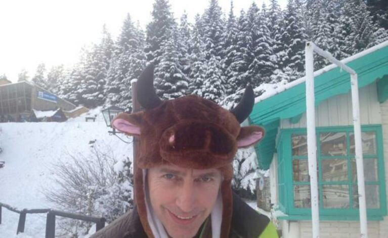 Marley le puso onda a la nieve con su llamativo look. (Foto: @marley_ok)