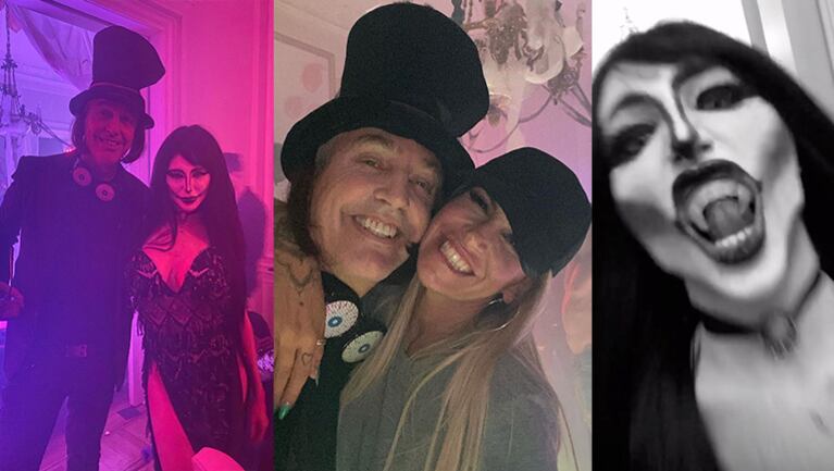 Marley y Flor se divirtieron en la fiesta de Vicky.