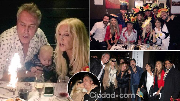 Marley y las fotos de su divertido cumple. (Foto: Movilpress)