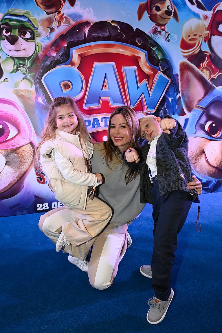 Marley y Mirko disfrutaron la avant premiere de Paw Patrol, La Súper Película