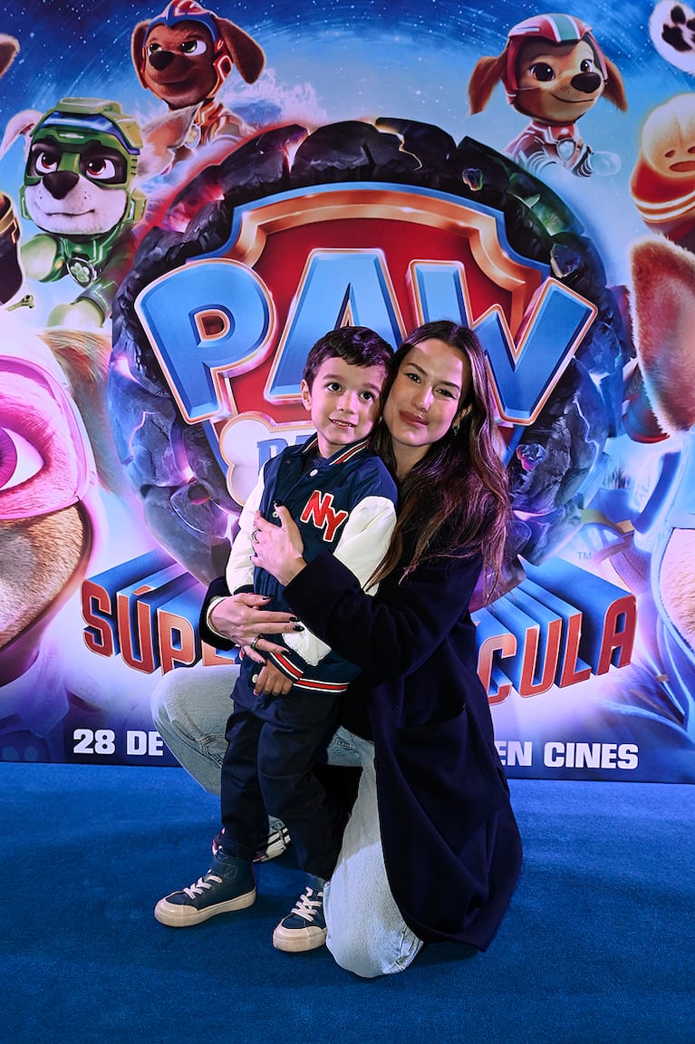 Marley y Mirko disfrutaron la avant premiere de Paw Patrol, La Súper Película