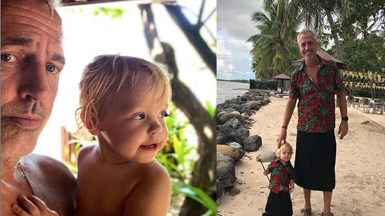 Marley y Mirko recorrieron las islas con Catherine Fulop.