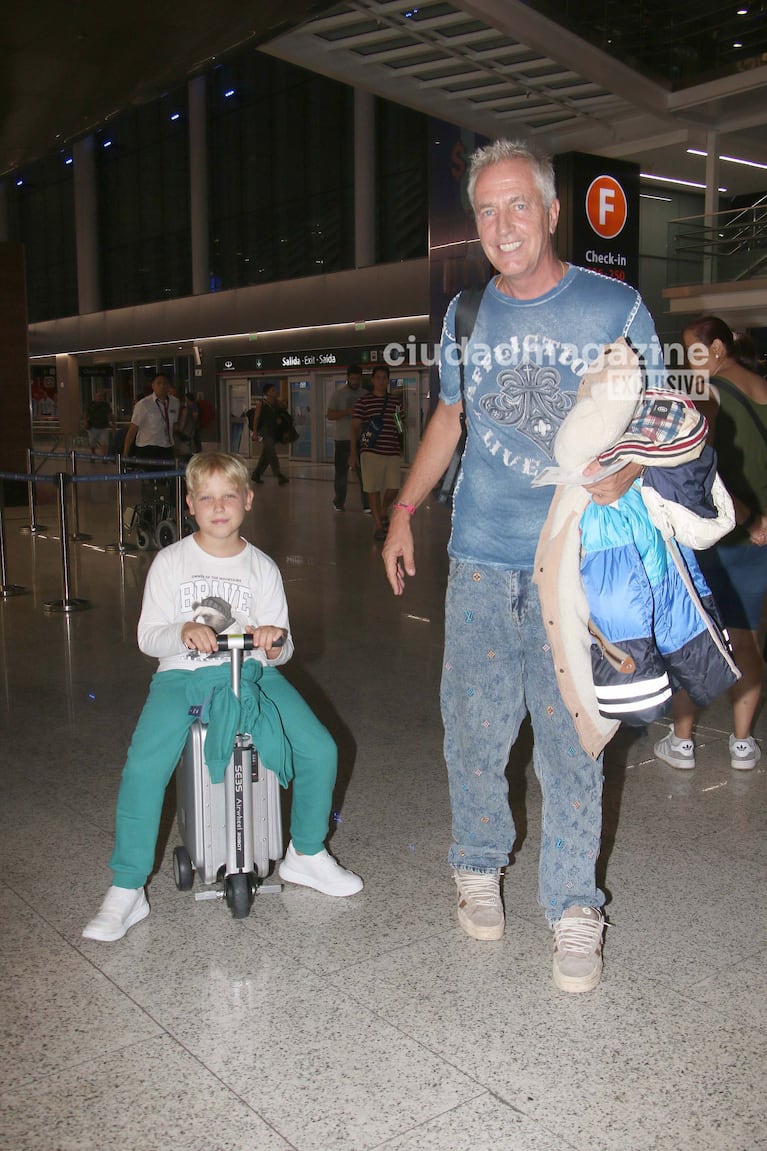 Marley y Mirko se fueron de vacaciones (Foto: Movilpress).