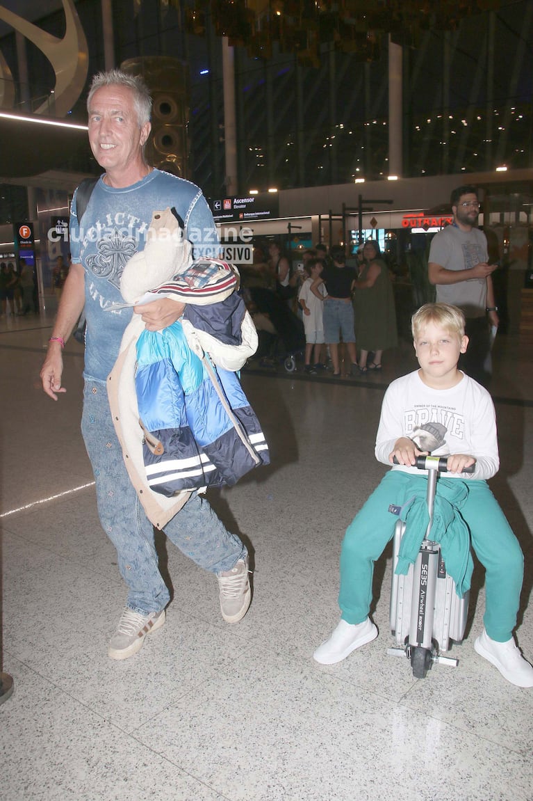 Marley y Mirko se fueron de vacaciones (Foto: Movilpress).