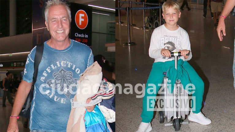 Marley y Mirko se fueron de vacaciones (Foto: Movilpress).