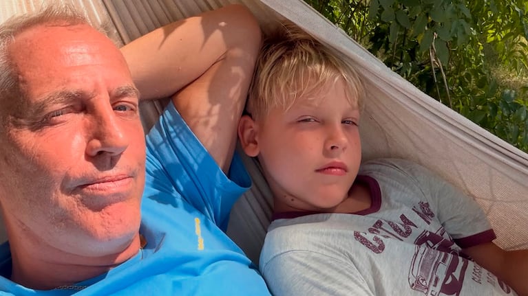 Marley y su hijo Mirko (Foto: Instagram @mirko_ok)