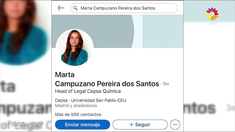 Marta Campuzano, la nueva novia de Joaquín Furriel.