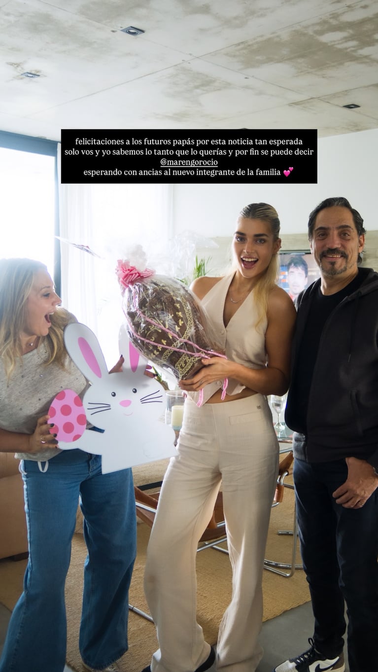 Marta Fort dedicó un mensaje a Rocío Marengo por su embarazo. Crédito: Instagram/ @martacfort