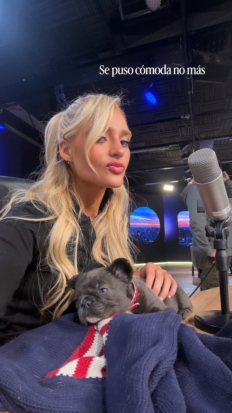 Marta Fort presentó a Royce, la nueva integrante de su familia (Foto: Instagram @martacfort)