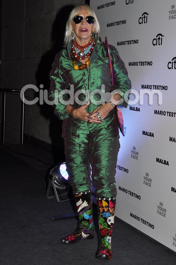 Marta Minujín en el Malba. (Foto: Jennifer Rubio-Ciudad.com)