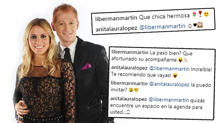 Mart&iacute;n Liberman, &iquest;de novio? con Ana Laura L&oacute;pez, su partenaire de Bailando 2014: su palabra y los c&oacute;mplices...