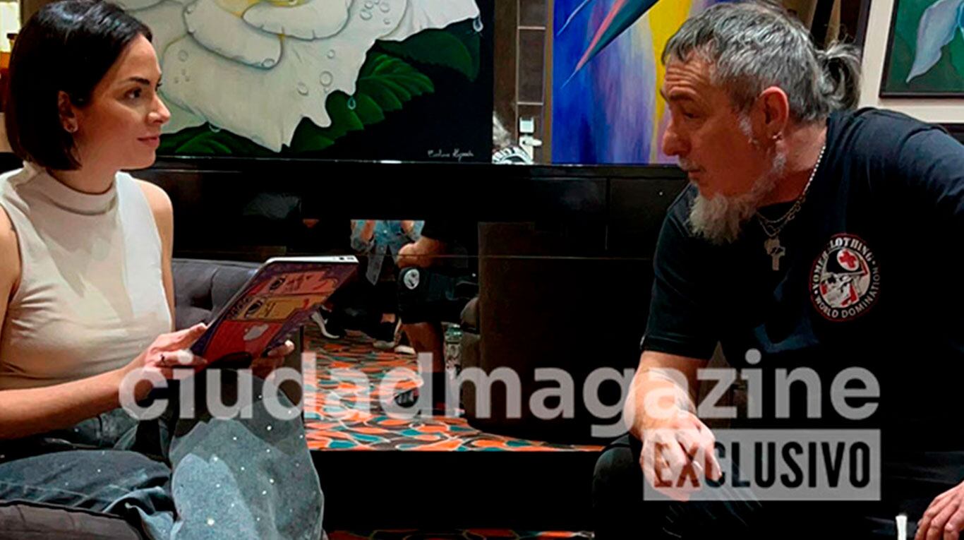 Martín Alejandro Fabio 'el Mono' de Kapanga habló en exclusiva con Ciudad (Foto: captura de Ciudad Magazine).
