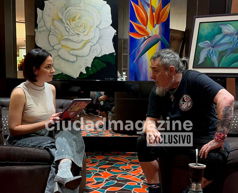 Martín Alejandro Fabio, 'Mono' de Kapanga en exclusiva con Ciudad (Foto: Ciudad Magazine).