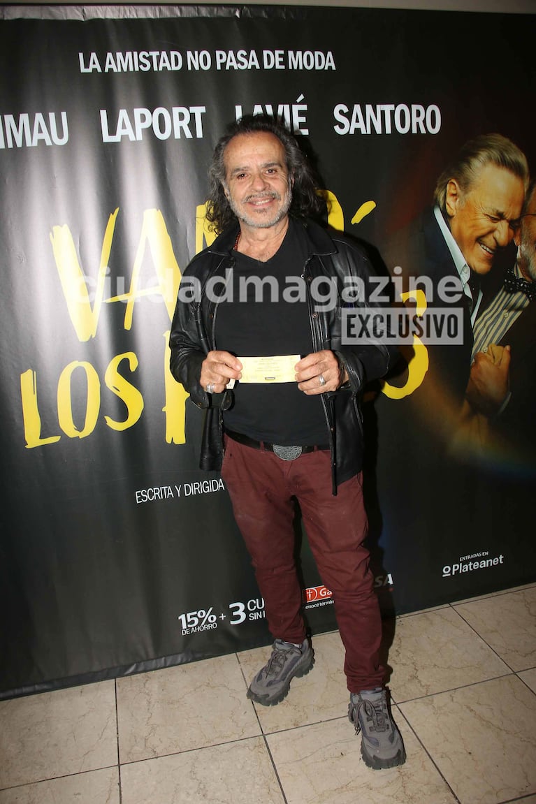 Martín Bianchedi en el estreno de Vamo' los pibes (Foto: Movilpress)