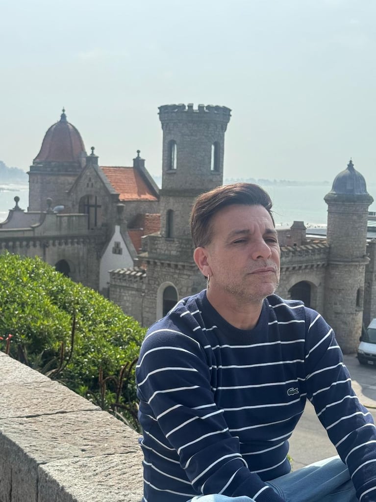 Martín Bossi en Mar del Plata. Foto: prensa