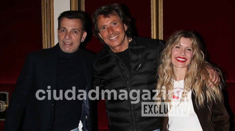 Martín Bossi, Gustavo Bermúdez y Laurita Fernández hacen La Cena de los Tontos (Foto: Movilpress).