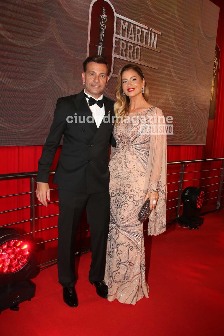 Martín Bossi y Karina Mazzocco (Foto: Movilpress)