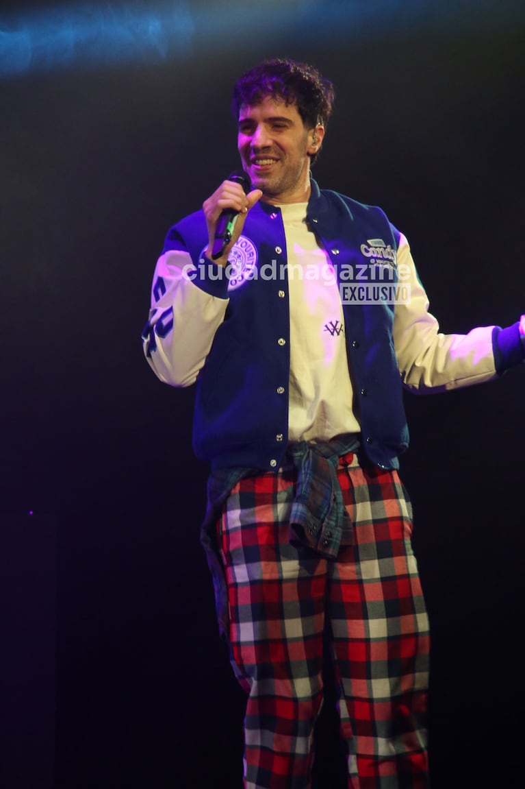 Martín Cirio en el Gran Rex (Foto: Movilpress).