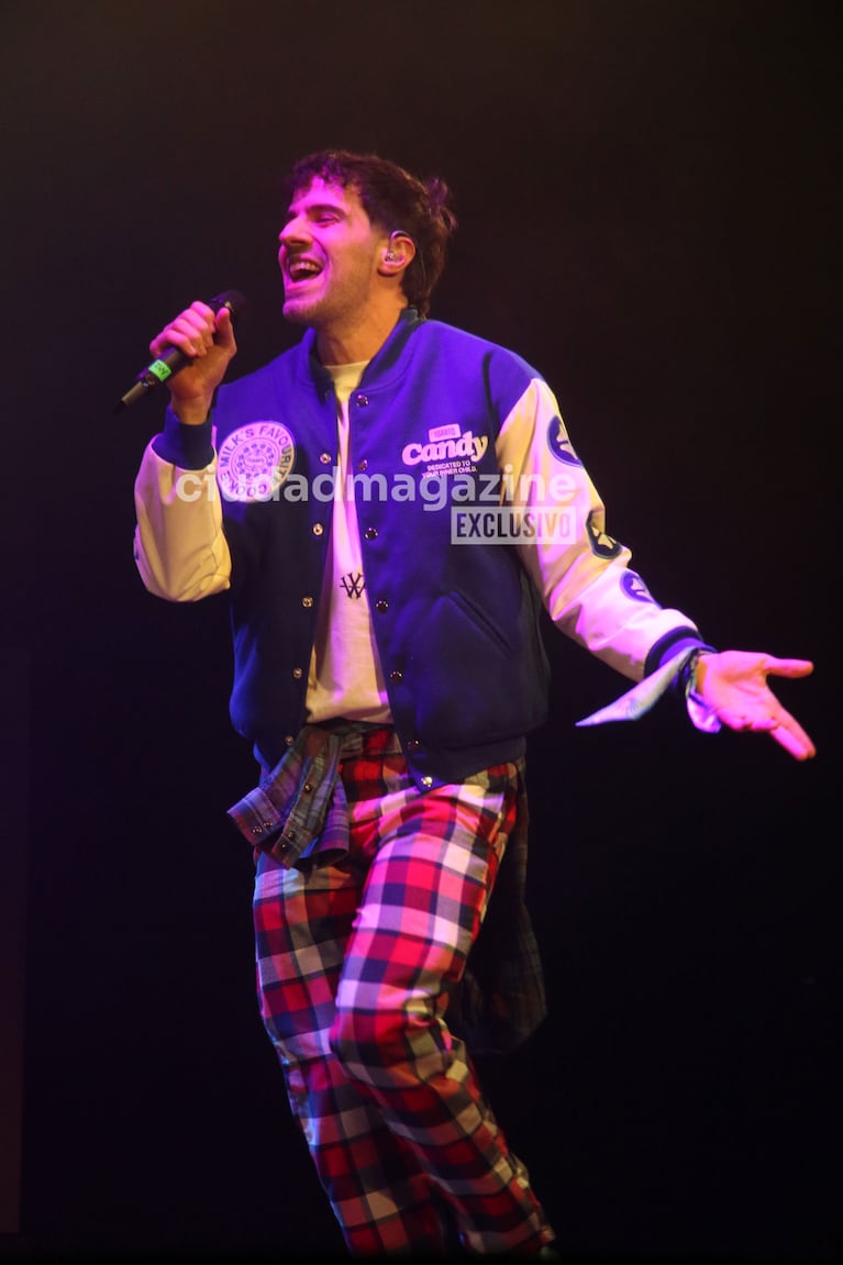 Martín Cirio en el Gran Rex (Foto: Movilpress).