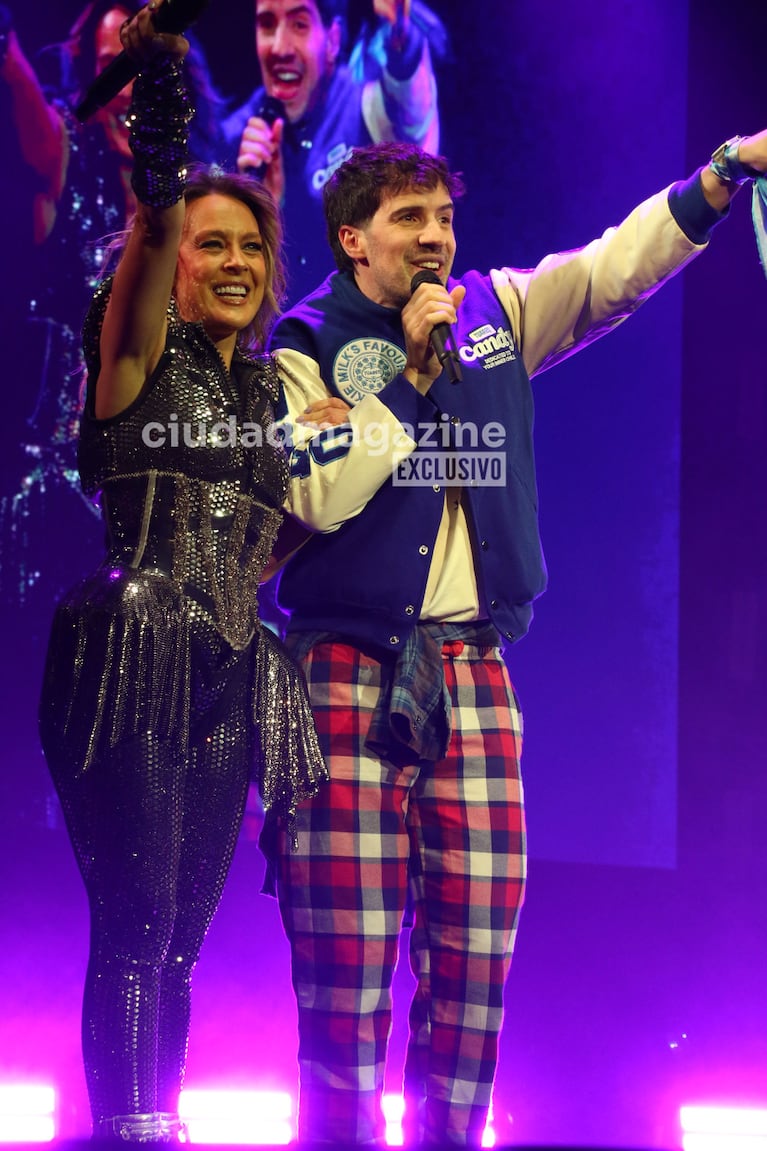 Martín Cirio y Fey en el Gran Rex (Foto: Movilpress).