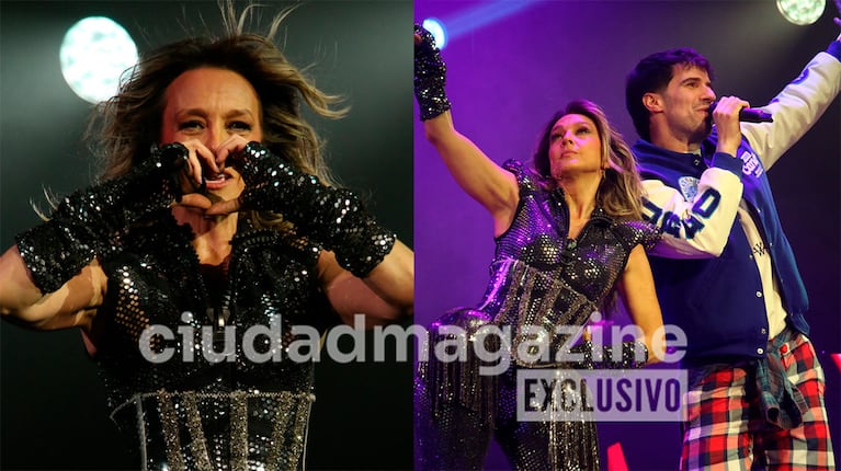Martín Cirio y Fey en el Gran Rex (Foto: Movilpress).