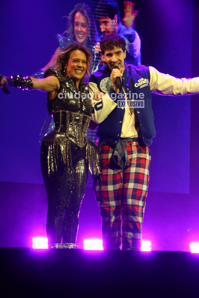 Martín Cirio y Fey en el Gran Rex (Foto: Movilpress).