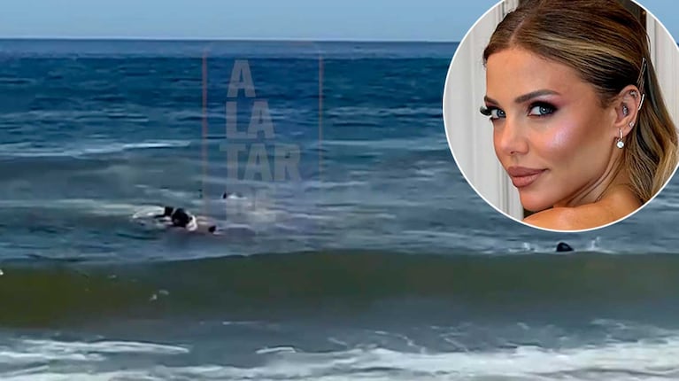 Martín Demichelis y sus hijos al borde de la tragedia: Evangelina no sabía nada (Fotos: captura América TV / iNSTAGRAM @evangelinaanderson)